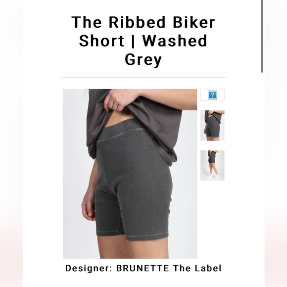 Brunette The Label Bike Shorts - Picture 4 of 5
